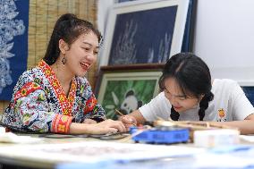 CHINA-GUIZHOU-GUIYANG-INTANGIBLE CULTURAL HERITAGE-BATIK (CN)