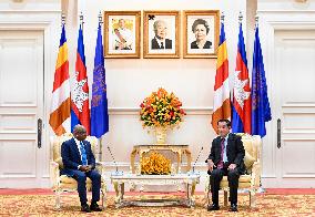 CAMBODIA-PHNOM PENH-PM-UNGA PRESIDENT-MEETING