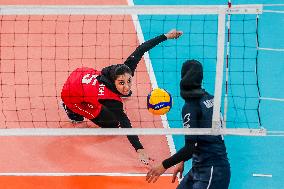 (SP)PHILIPPINES-PASIG CITY-VOLLEYBALL-AVC CUP-WOMEN-IRAN VS SOUTH KOREA