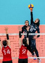 (SP)PHILIPPINES-PASIG CITY-VOLLEYBALL-AVC CUP-WOMEN-IRAN VS SOUTH KOREA