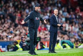 (SP)BRITAIN-MANCHESTER-FOOTBALL-PREMIER LEAGUE-MANCHESTER UNITED VS LIVERPOOL