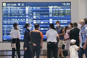 Haneda airport amid COVID-19 pandemic