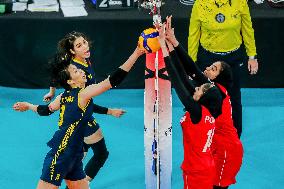 (SP)THE PHILIPPINES-PASIG CITY-VOLLEYBALL-AVC CUP-WOMEN-VIETNAM VS IRAN