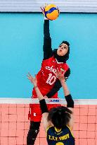 (SP)THE PHILIPPINES-PASIG CITY-VOLLEYBALL-AVC CUP-WOMEN-VIETNAM VS IRAN