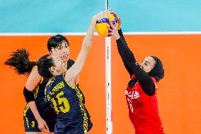 (SP)THE PHILIPPINES-PASIG CITY-VOLLEYBALL-AVC CUP-WOMEN-VIETNAM VS IRAN