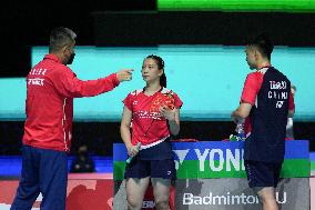 (SP)JAPAN-TOKYO-BADMINTON-WORLD CHAMPIONSHIPS-MIXED DOUBLES