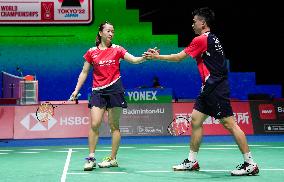 (SP)JAPAN-TOKYO-BADMINTON-WORLD CHAMPIONSHIPS-MIXED DOUBLES