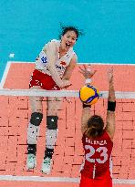 (SP)THE PHILIPPINES-PASIG CITY-VOLLEYBALL-AVC CUP-WOMEN-CHINA VS PHILIPPINES