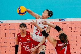 (SP)THE PHILIPPINES-PASIG CITY-VOLLEYBALL-AVC CUP-WOMEN-CHINA VS PHILIPPINES
