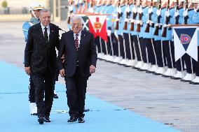 TÜRKIYE-ANKARA-ERDOGAN-PALESTINIAN PRESIDENT-VISIT