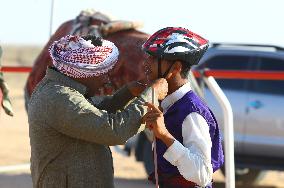 (SP)EGYPT-EL ALAMEIN CITY-CAMEL RACE