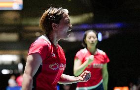 (SP)JAPAN-TOKYO-BADMINTON-WORLD CHAMPIONSHIPS-WOMEN'S DOUBLES