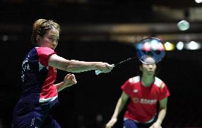 (SP)JAPAN-TOKYO-BADMINTON-WORLD CHAMPIONSHIPS-WOMEN'S DOUBLES