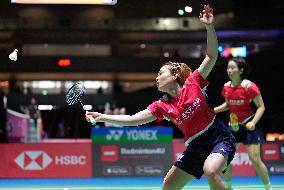 (SP)JAPAN-TOKYO-BADMINTON-WORLD CHAMPIONSHIPS-WOMEN'S DOUBLES