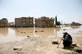 YEMEN-DHAMAR-FLOOD