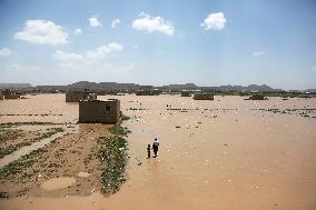 YEMEN-DHAMAR-FLOOD