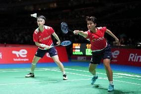 (SP)JAPAN-TOKYO-BADMINTON-WORLD CHAMPIONSHIPS-WOMEN'S DOUBLES