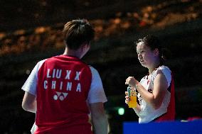 (SP)JAPAN-TOKYO-BADMINTON-WORLD CHAMPIONSHIPS-WOMEN'S DOUBLES