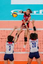 (SP)THE PHILIPPINES-PASIG CITY-VOLLEYBALL-AVC CUP-WOMEN-THAILAND VS CHINESE TAIPEI