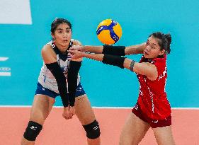 (SP)THE PHILIPPINES-PASIG CITY-VOLLEYBALL-AVC CUP-WOMEN-THAILAND VS CHINESE TAIPEI