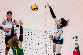 (SP)THE PHILIPPINES-PASIG CITY-VOLLEYBALL-AVC CUP-WOMEN-JPN VS AUS
