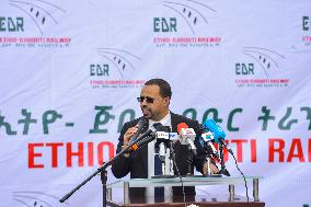 ETHIOPIA-ADDIS ABABA-ETHIOPIA-DJIBOUTI RAILWAY-VEHICLE SHIPMENT