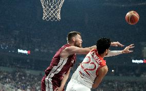 (SP)LATVIA-RIGA-BASKETBALL-FIBA WORLD CUP-QUALIFIERS-LAT VS TUR