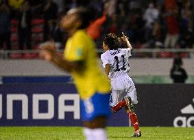 (SP)COSTA RICA-SAN JOSE-FOOTBALL-FIFA U20 WOMEN'S WORLD CUP-SEMIFINAL-JPN VS BRA