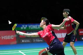 (SP)JAPAN-TOKYO-BADMINTON-WORLD CHAMPIONSHIPS-WOMEN'S DOUBLES-QUARTERFINALS