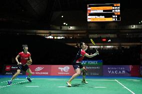 (SP)JAPAN-TOKYO-BADMINTON-WORLD CHAMPIONSHIPS-WOMEN'S DOUBLES-QUARTERFINALS