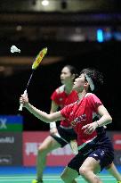 (SP)JAPAN-TOKYO-BADMINTON-WORLD CHAMPIONSHIPS-WOMEN'S DOUBLES-QUARTERFINALS