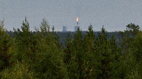 Russia burns gas in Portovaya