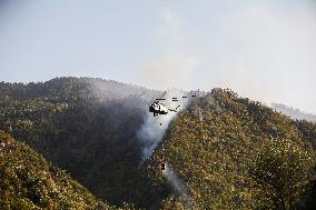 GEORGIA-BORJOMI-WILDFIRE