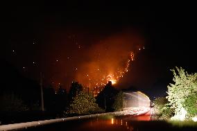 GEORGIA-BORJOMI-WILDFIRE