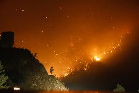 GEORGIA-BORJOMI-WILDFIRE