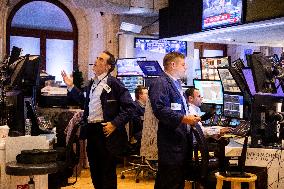 U.S.-NEW YORK-STOCK MARKET-FALL