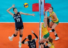 (SP)THE PHILIPPINES-PASIG CITY-VOLLEYBALL-AVC CUP-WOMEN-AUSTRALIA VS CHINA