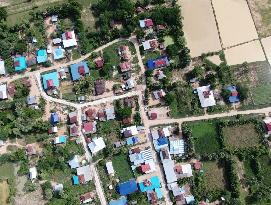 CAMBODIA-TAKEO-CHINA-AIDED PILOT PROJECT-VILLAGE
