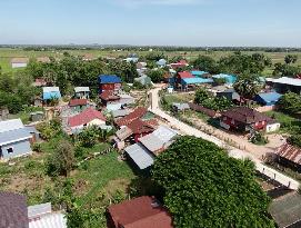 CAMBODIA-TAKEO-CHINA-AIDED PILOT PROJECT-VILLAGE