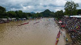 LAOS-VIENTIANE-LUANG PRABANG-DRAGON BOAT RACING