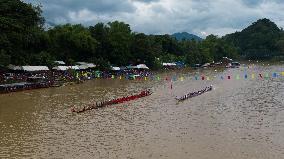 LAOS-VIENTIANE-LUANG PRABANG-DRAGON BOAT RACING