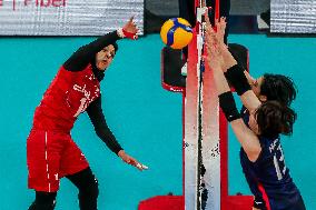(SP)THE PHILIPPINES-PASIG CITY-VOLLEYBALL-AVC CUP-WOMEN-JAPAN VS IRAN
