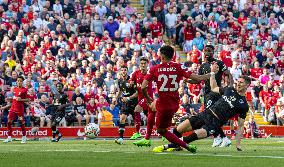 (SP)BRITAIN-LIVERPOOL-FOOTBALL-PREMIER LEAGUE-LIVERPOOL VS BOURNEMOUTH