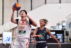 (SP)FRANCE-EAUBONNE-BASKETBALL-3X3 WOMEN