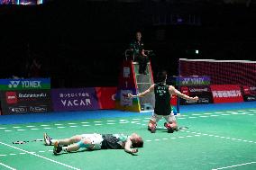 (SP)JAPAN-TOKYO-BADMINTON-WORLD CHAMPIONSHIPS-MEN'S DOUBLES-FINAL