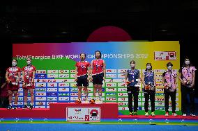 (SP)JAPAN-TOKYO-BADMINTON-WORLD CHAMPIONSHIPS-WOMEN'S DOUBLES-FINAL