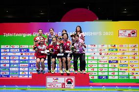 (SP)JAPAN-TOKYO-BADMINTON-WORLD CHAMPIONSHIPS-WOMEN'S DOUBLES-FINAL