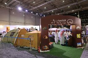 SAUDI ARABIA-RIYADH-FALCONS AND HUNTING EXHIBITION