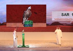 SAUDI ARABIA-RIYADH-FALCONS AND HUNTING EXHIBITION