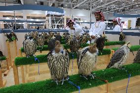 SAUDI ARABIA-RIYADH-FALCONS AND HUNTING EXHIBITION